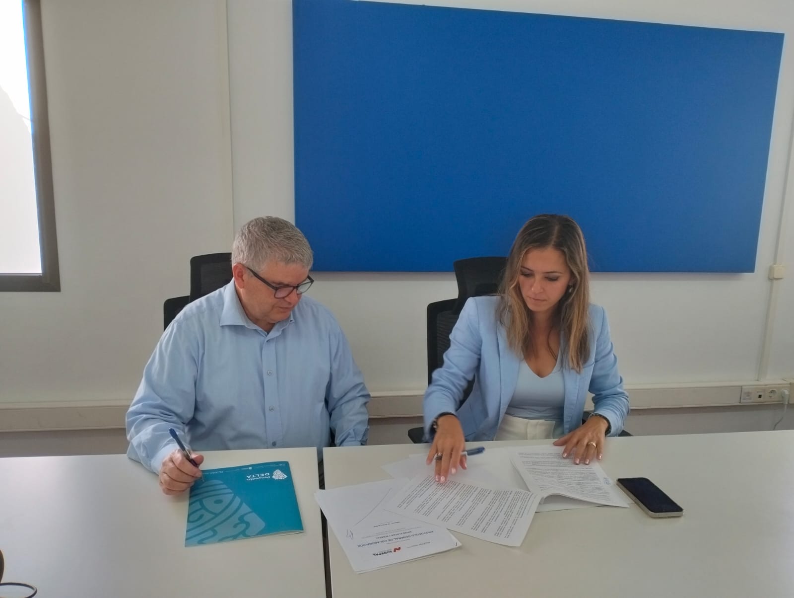 Sodepal y PLOCAN firman una alianza para impulsar la economía azul y seguir avanzando en innovación y desarrollo sostenible en La Palma 