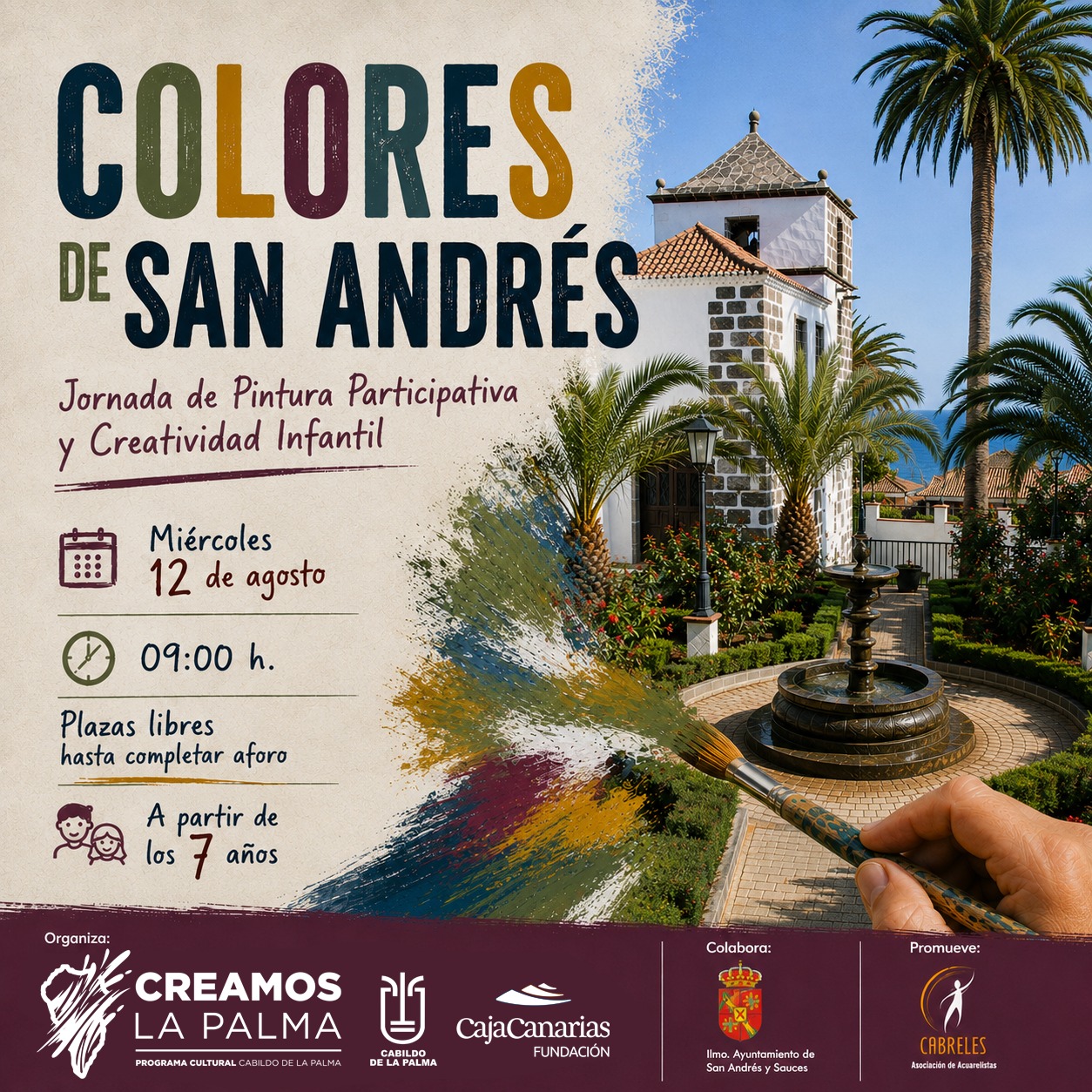 ‘Colores de San Andrés’ convertirá el conjunto histórico en un gran espacio de creación artística colectiva