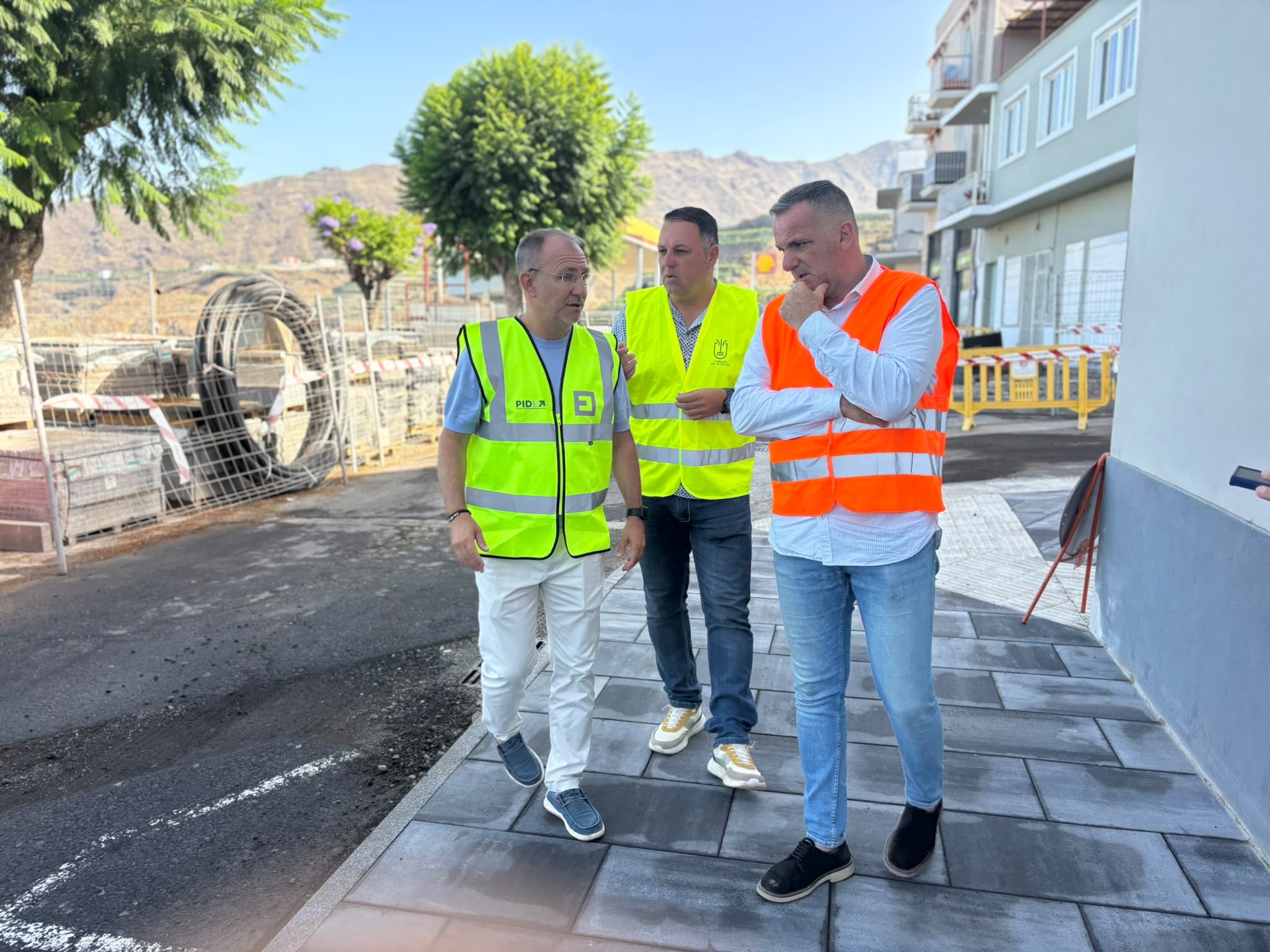 El PIDL transforma la Avenida de la Constitución de Tazacorte para dar protagonismo a las personas