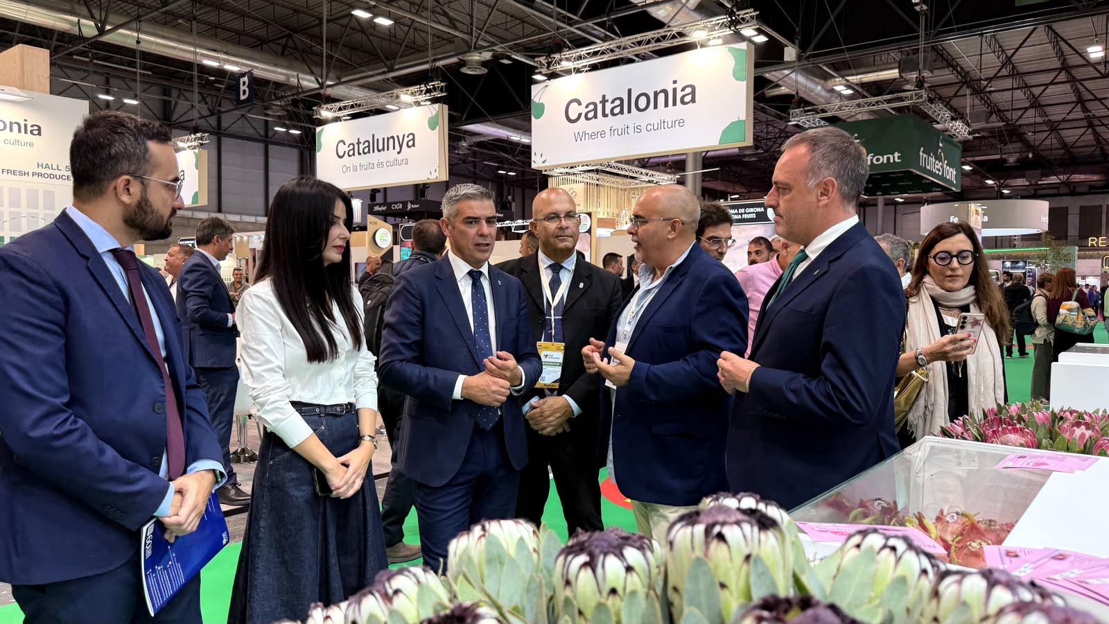 La Palma consolida la internacionalización de los productos hortofrutícolas en la Feria Fruit Attraction 