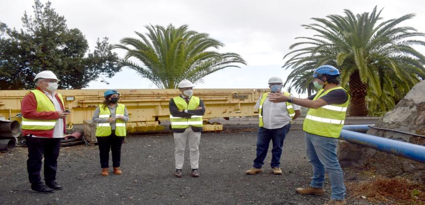 Concluye la primera fase del Sifón de Las Nieves que permitirá un importante ahorro energético en la elevación de agua