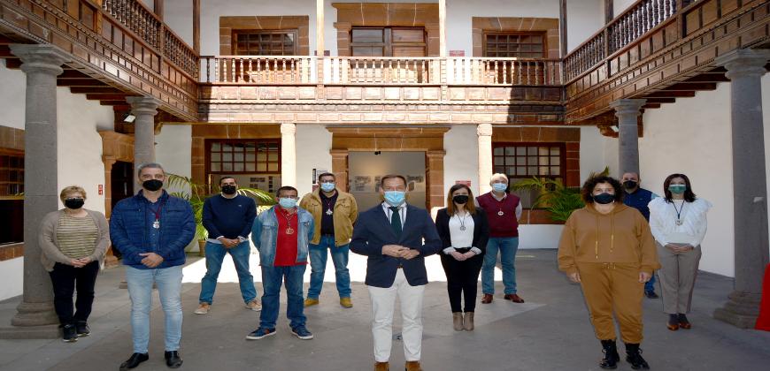 El Cabildo apoya la labor cultural y de divulgación del patrimonio que hacen las cofradías de Semana Santa capitalinas