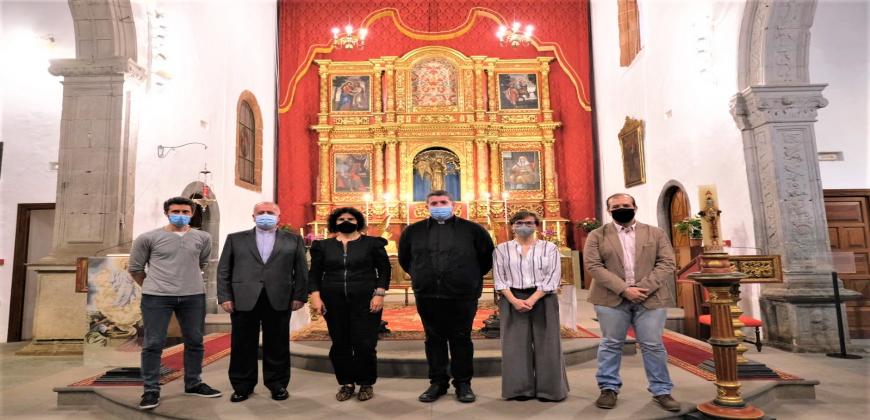 El Cabildo concluye la restauración del retablo mayor de la Iglesia de San Francisco