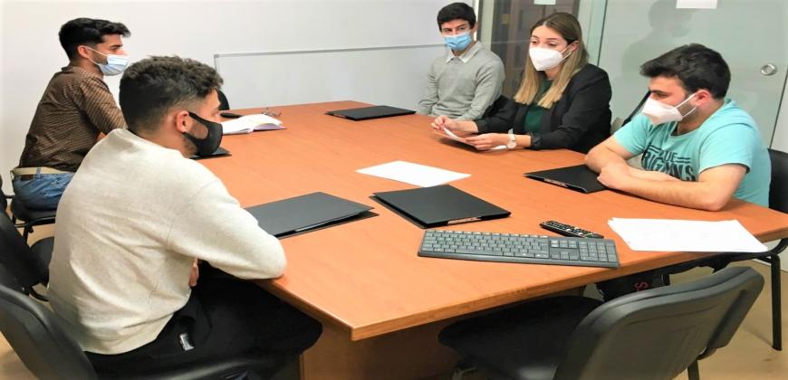 Estudiantes de la Escuela de Capacitación Agraria de Los Llanos de Aridane realizan prácticas en distintas unidades del Servicio de Medio Ambiente 