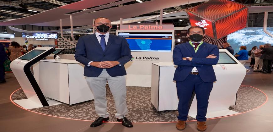 La Palma se promociona como el mejor destino para “vivir como sueñas” en Fitur