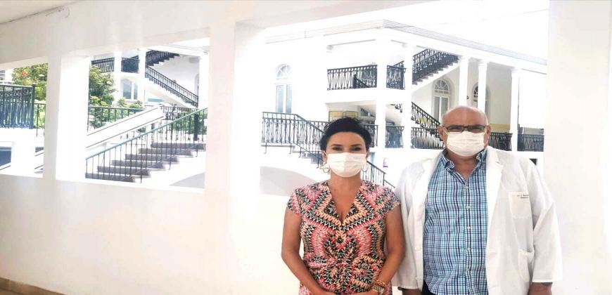 El Cabildo y Salud Mental La Palma colaboran para mejorar la atención a los pacientes del Hospital de Dolores