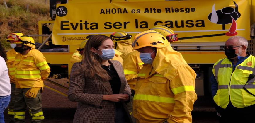 Medio Ambiente contará con una nueva autobomba para combatir los incendios forestales 