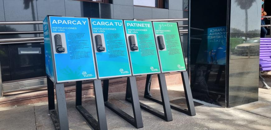 Punto de recarga patinetes