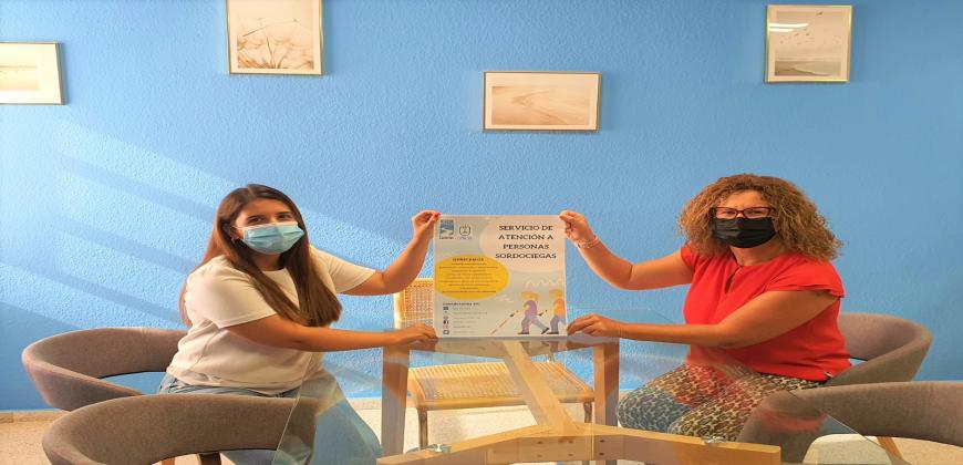 El Cabildo dará apoyo especializado a las personas sordociegas de La Palma a través de ASOCIDE Canarias