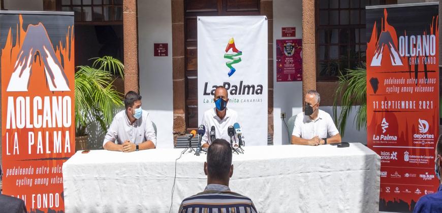 La Palma acogerá en septiembre la primera edición de la marcha ciclista Vol-cano GranFondo