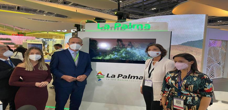 La Palma se afianza en la World Travel Market como un destino seguro y preparado para afrontar la emergencia volcánica