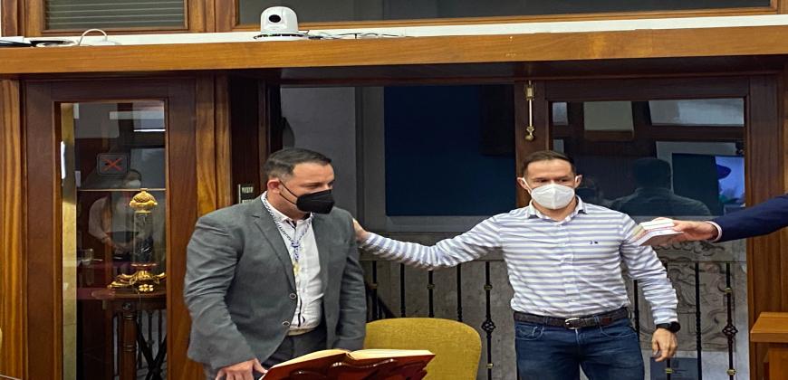 Manuel González toma posesión como consejero del Cabildo de La Palma y asume el área de Agricultura, Ganadería y Pesca