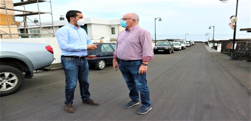 El Consejo Insular de Aguas invierte más de 50.000 euros para la ampliación de la red de riego del sector Arenas Blancas-Los Corraletes, en Breña Baja 