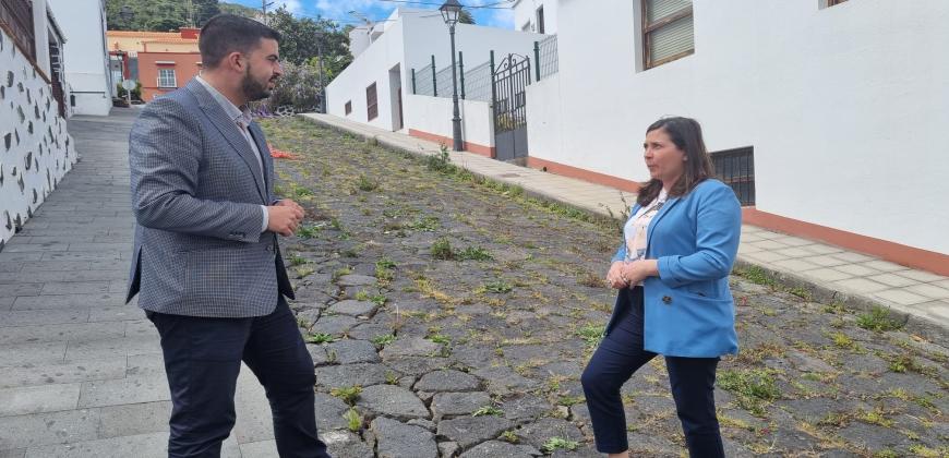 El Cabildo podrá concluir las obras de Las Calzadas de Villa de Mazo tras levantar Patrimonio las medidas cautelares que pararon los trabajos