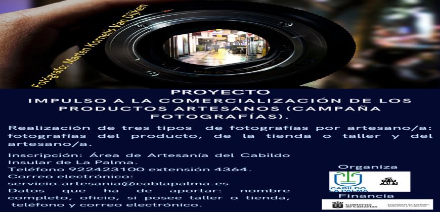 El Cabildo impulsa la comercialización de productos artesanos a través de una campaña fotográfica 