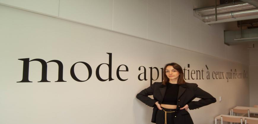 La firma Aroa Genoveva, perteneciente a Isla Bonita Moda, única marca española seleccionada por el Instituto Francés de la Moda para participar en su programa de incubación y desarrollo de empresas de moda y lujo