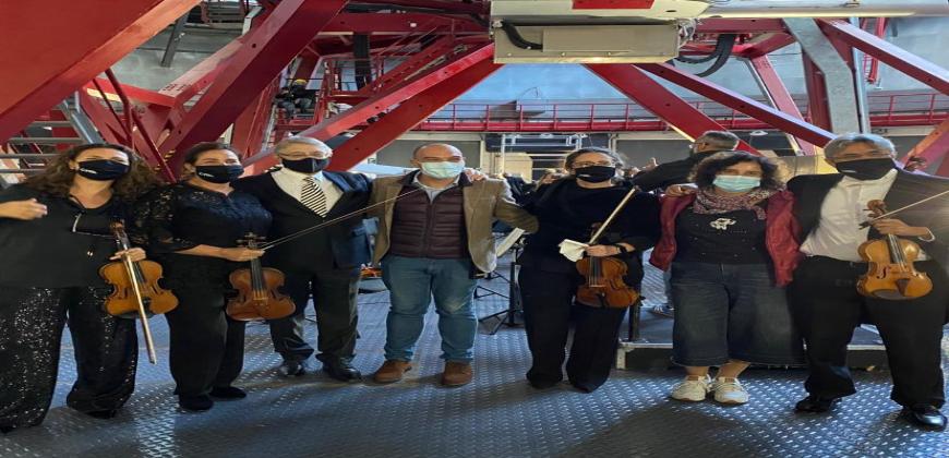 El Cabildo de La Palma estrena ‘Big Bang Beethoven’, el documental sobre la histórica grabación de la Sinfónica de Tenerife en el GTC