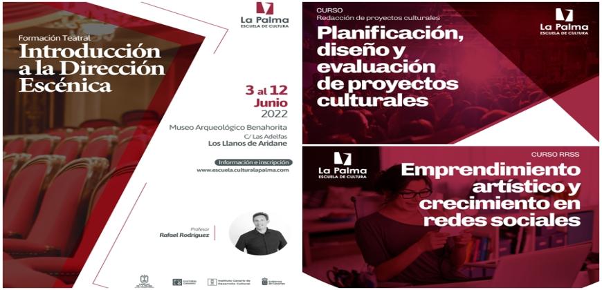 El Cabildo abre la inscripción para los primeros seminarios del programa ‘La Palma Escuela de Cultura’
