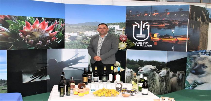 El Cabildo promociona la excelencia de los productos palmeros en FEAGA 