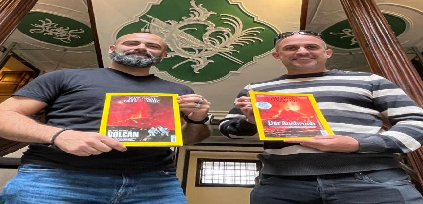 Sodepal ofrece una conferencia sobre la experiencia de lograr las mejores fotos del volcán, con Saúl Santos y Arturo Rodríguez