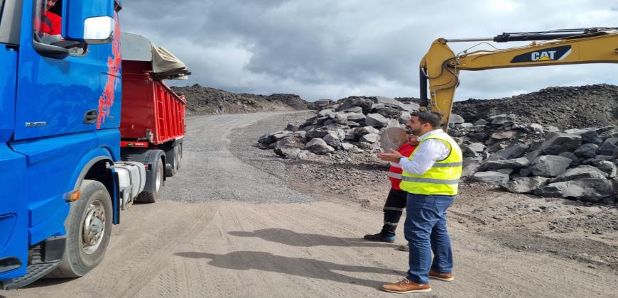 El Cabildo de La Palma avanza en la recuperación del  camino de El Paraíso 