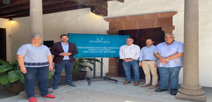 El Consejo Insular de Aguas invertirá 5 millones para recuperar el agua de riego en la Costa del Valle de Aridane