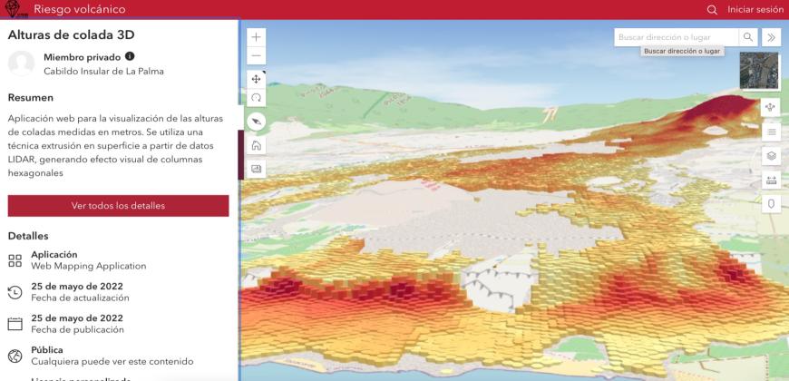 El Cabildo de La Palma es premiado en los NovaGob Excelencia 2022 por el uso de datos abiertos del volcán  