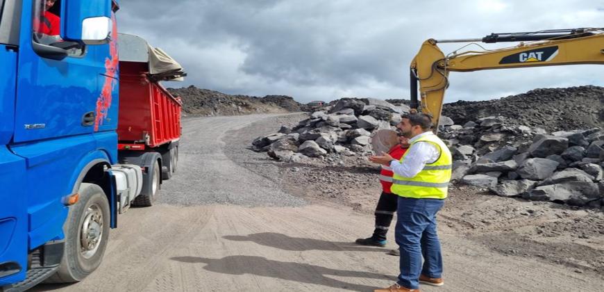 El Cabildo de La Palma recupera el camino de El Paraíso sobre las coladas 