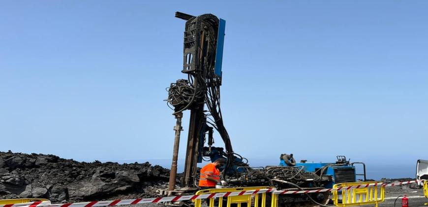 El Cabildo realiza más de una decena de sondeos con el IGME para estudiar el enfriamiento de las coladas 
