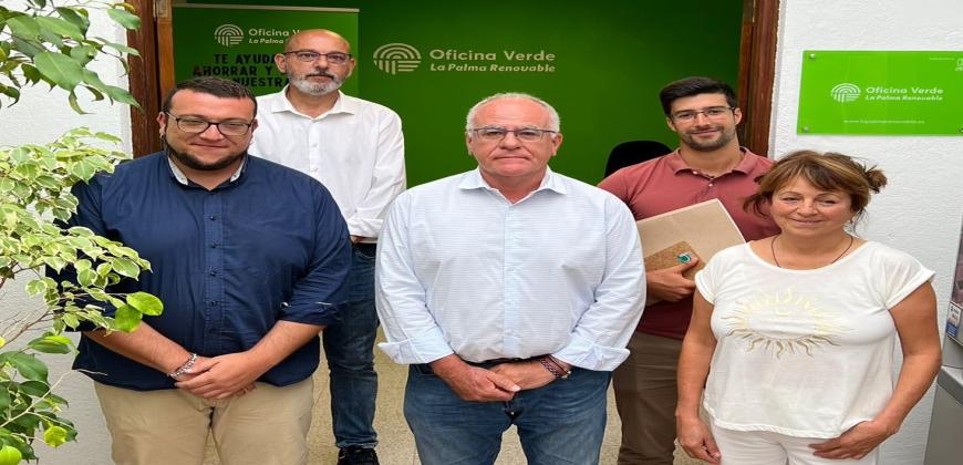 La Palma Renovable abre las puertas de su oficina verde para impulsar la transición ecológica entre la ciudadanía