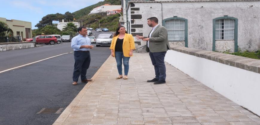 El Cabildo concluye el ensanche del puente de San Blas de Villa de Mazo y elimina un nuevo punto crítico de la red viaria insular