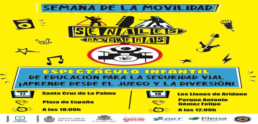 El Cabildo educa sobre seguridad vial con el espectáculo musical ‘Las señales rockeras’ 