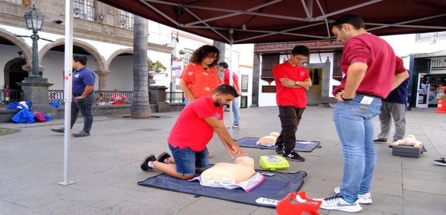 El Cabildo ayuda a reconocer una parada cardiorrespiratoria y cómo actuar ante ella