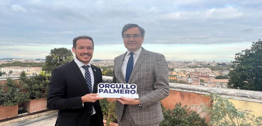 El diplomático palmero Moisés Morera, “orgullo palmero” 