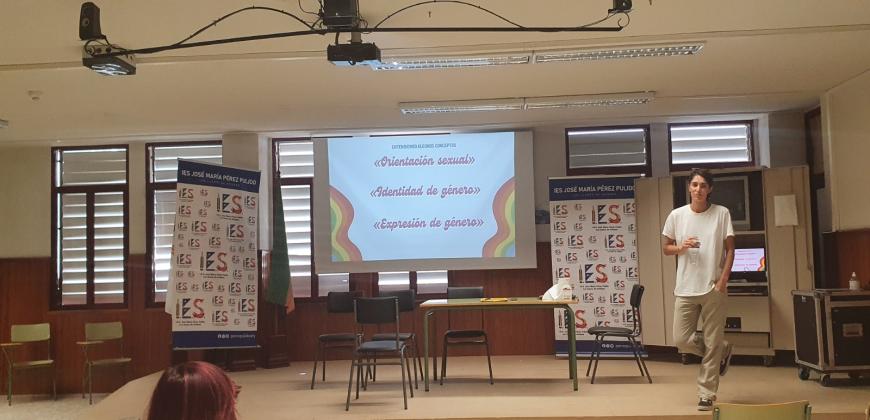 El Cabildo de La Palma fomenta el respeto a la diversidad sexual en los centros educativos del Valle de Aridane
