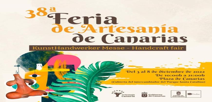La Palma participa en la 38º Feria de Artesanía de Canarias con casi una veintena de artesanos 