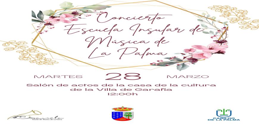 La Escuela Insular de Música ofrece un concierto el próximo 28 de marzo en Garafía 