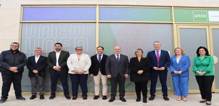 El Cabildo inaugura la nueva sede de la Uned La Palma en Los Llanos de Aridane