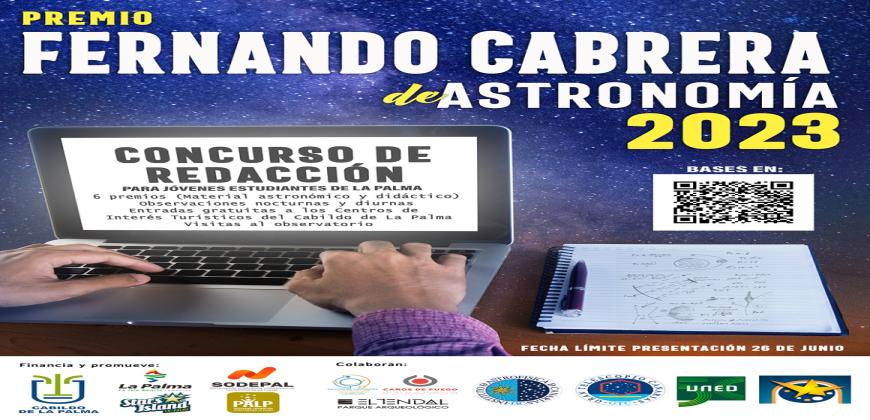 El Cabildo aprueba una nueva edición del Premio Fernando Cabrera de Astronomía 2023