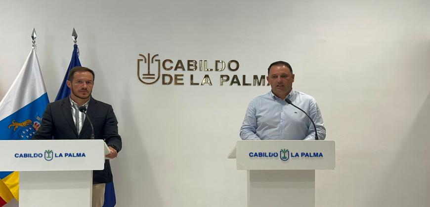 El Cabildo quitará de la zona de exclusión las fincas que quedaron en los bordes de la colada tras la erupción volcánica con criterios de seguridad