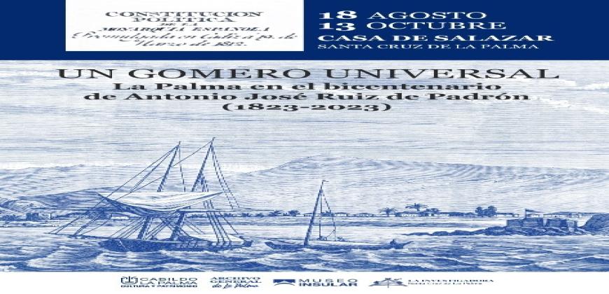 El Cabildo de La Palma conmemora la figura histórica de Ruiz de Padrón con una exposición