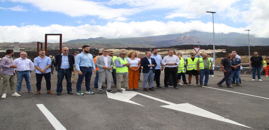El Cabildo pone en uso la carretera de La Laguna-Las Norias, “punta de lanza de la recuperación”