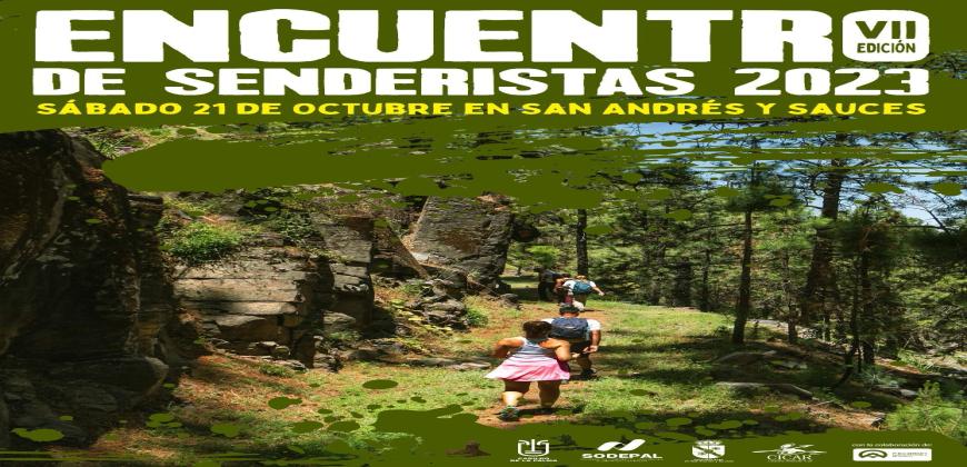 Más de 350 caminantes se concentran en San Andrés y Sauces en el Encuentro Insular de Clubes de Senderismo