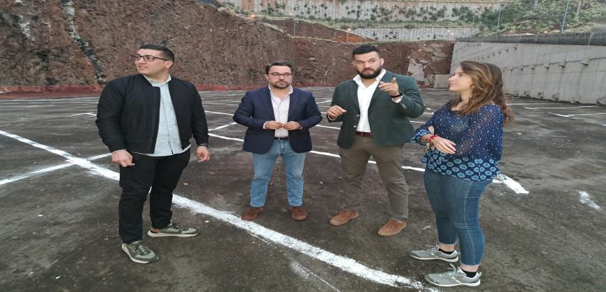 Aparcamientos zona sur Santa Cruz de La Palma