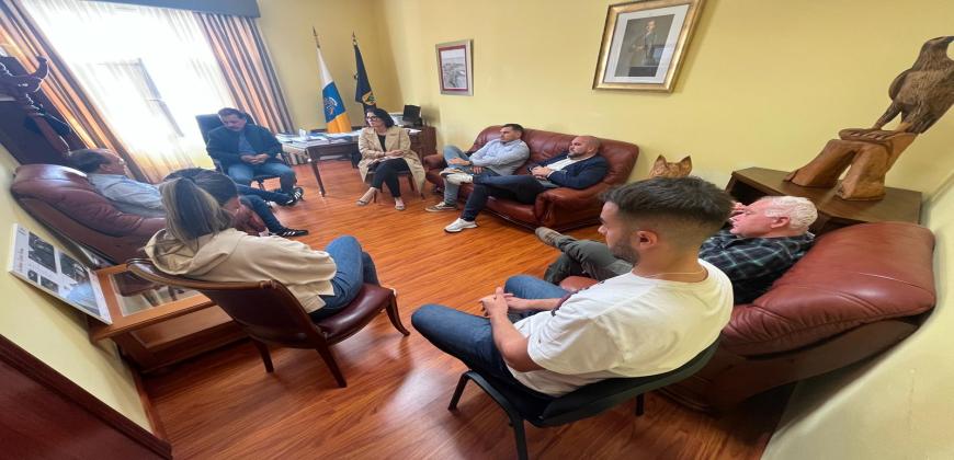 Cabildo y Ayuntamiento de Fuencaliente avanzan en el desarrollo de proyectos turísticos y culturales conjuntos