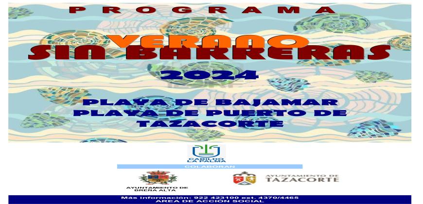 El Cabildo abre el plazo de inscripción del programa para personas con discapacidad ‘Verano sin Barreras’