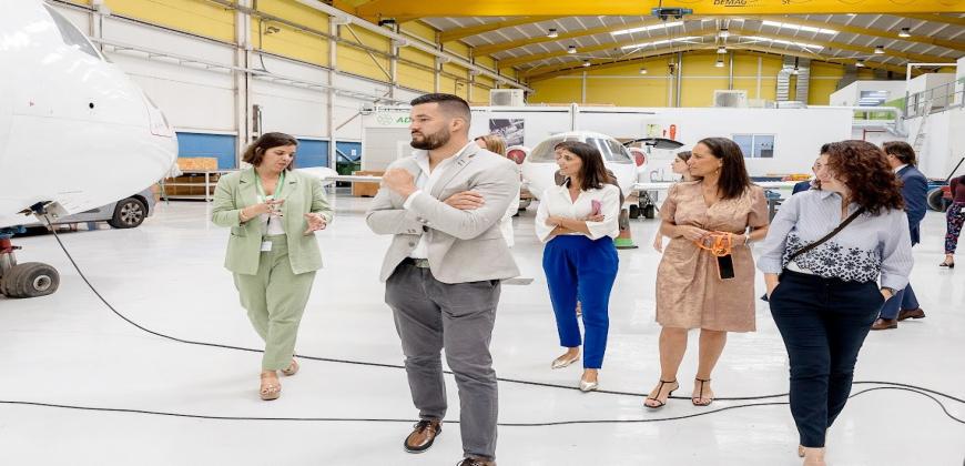 El Cabildo de La Palma analiza los principales desafíos de la movilidad en un encuentro regional con el sector