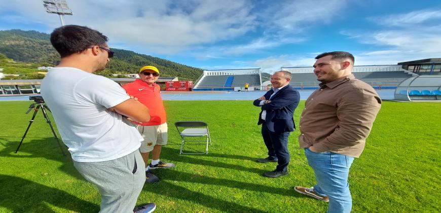 La Ciudad Deportiva de Miraflores acoge la preparación de la selección alemana de atletismo 