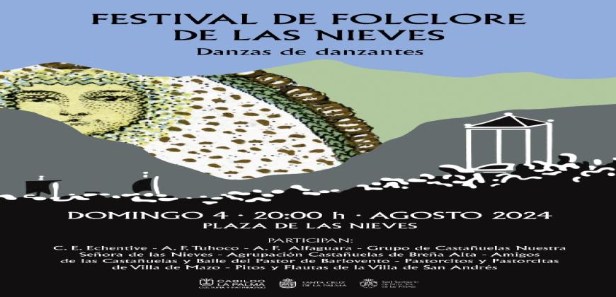 El Cabildo impulsa el Festival Folclórico de Las Nieves que se centra en las danzas rituales de la Isla