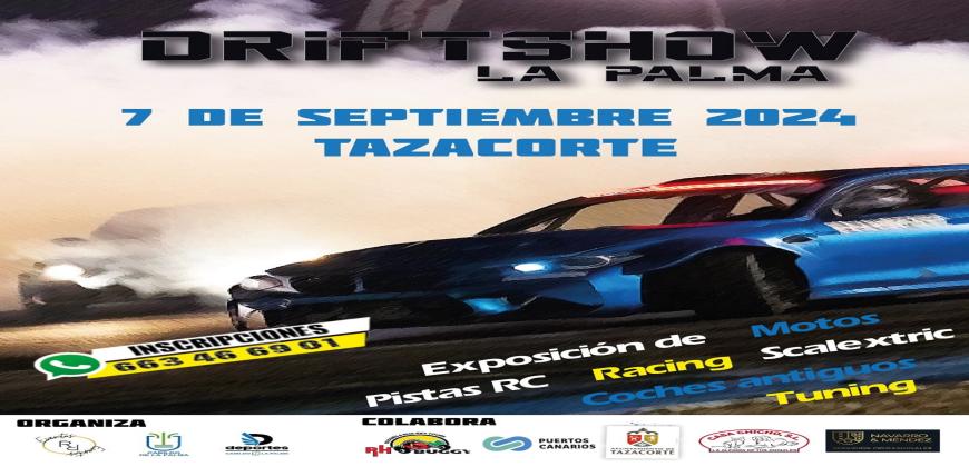 El Puerto de Tazacorte acoge este sábado el espectáculo automovilístico del drifting
